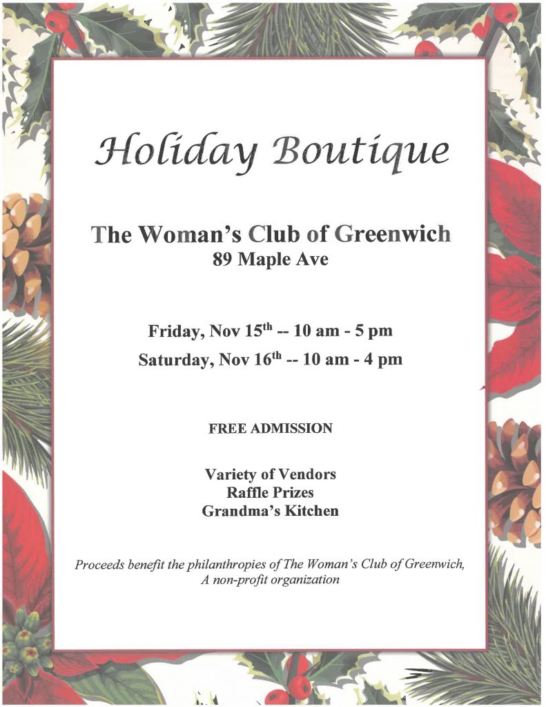 Holiday Boutique Flyer