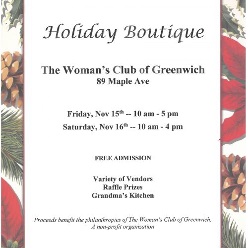 Holiday Boutique Flyer